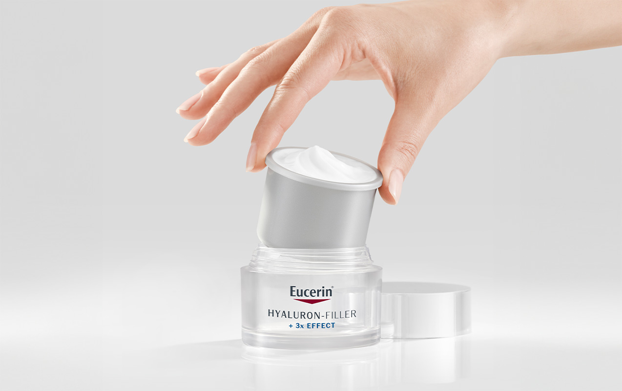 Eucerin Tiegel mit Nachfüllpackung (Foto)